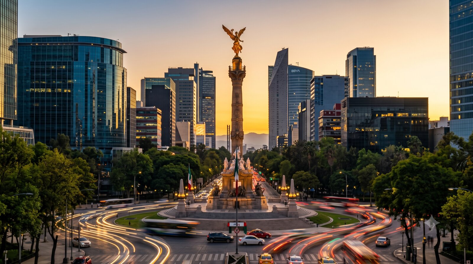 Ángel de la Independencia, Ciudad de México